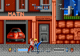 Скриншот игры Double Dragon